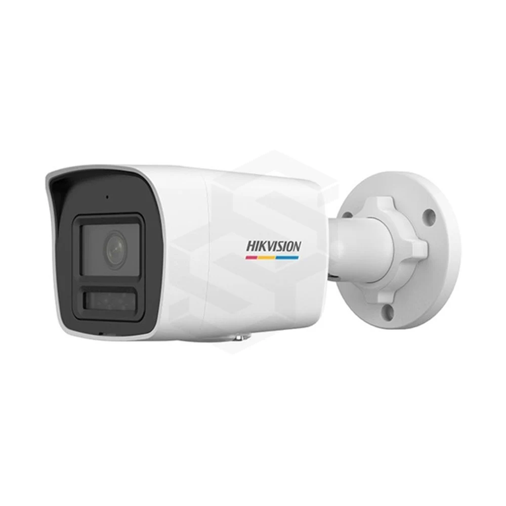 Cámara IP Hikvision DS-2CD1047G2H-LIU bala 4MP ColorVu luz híbrida con micrófono