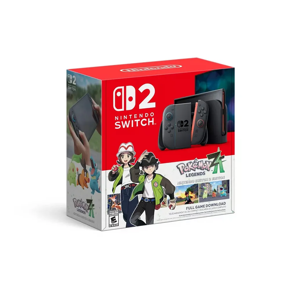 CONSOLA/DE/JUEGO/NINTENDO SWITCH 2 POKEMON LEGENDS ZA BUNDLE EDITION CONSOLE US VERSION