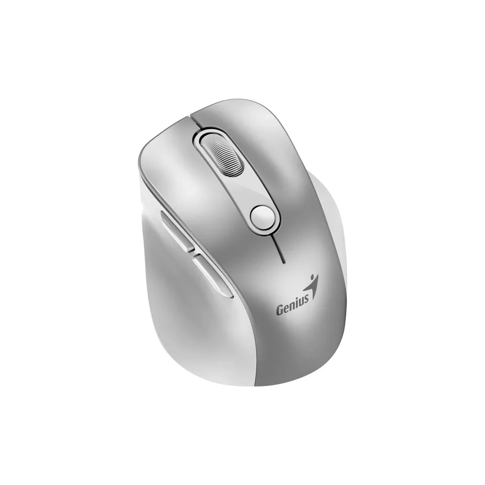 MOUSE GENIUS  WIRELLES MINI ERGO 9000S PRO SILVER RECARGABLE DUAL  BT Y 2 4GHZ RGB DPI 800 A 2