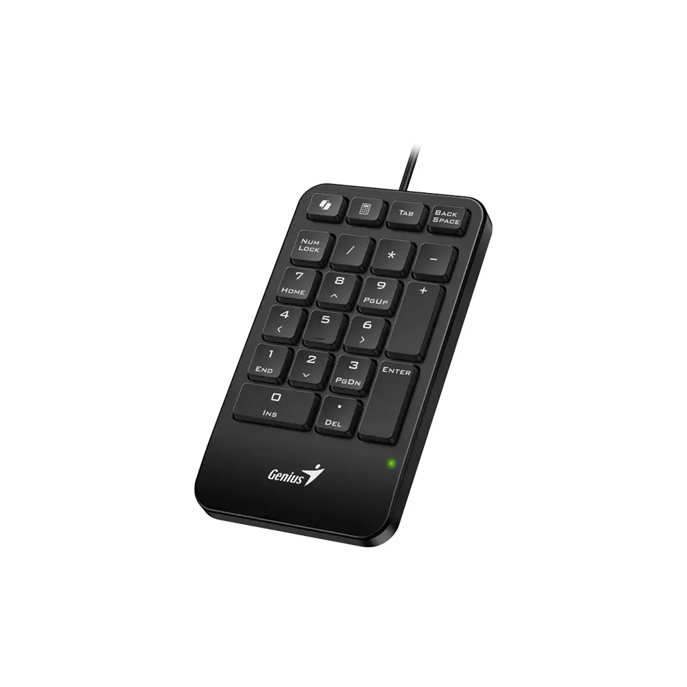 TECLADO GENIUS/NUMERICO NUMPAD 125 USB TIPO A /NEGRO /COPILOT /WIN Y  MAC 2