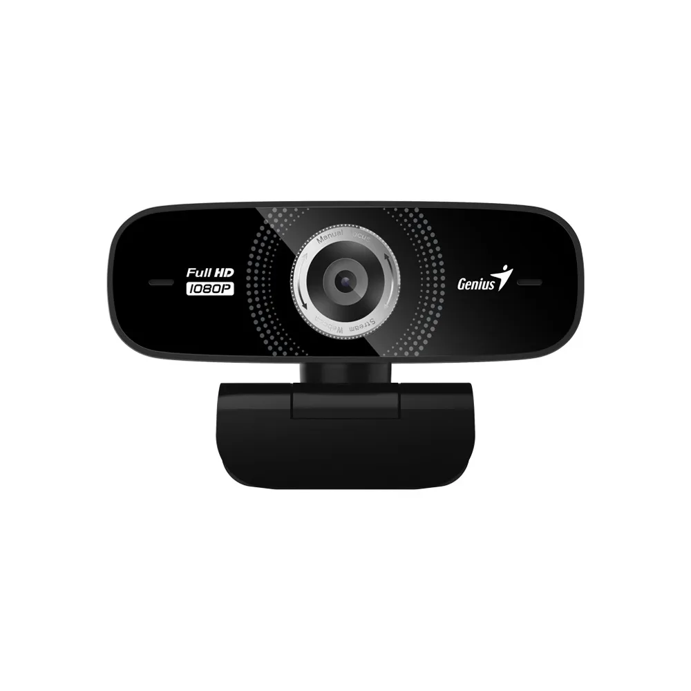 CAMARA GENIUS FACECAM 2000X2  FHD 1080P  2M CMOS  MIC  WIN 10  11 MAC OS 10.10