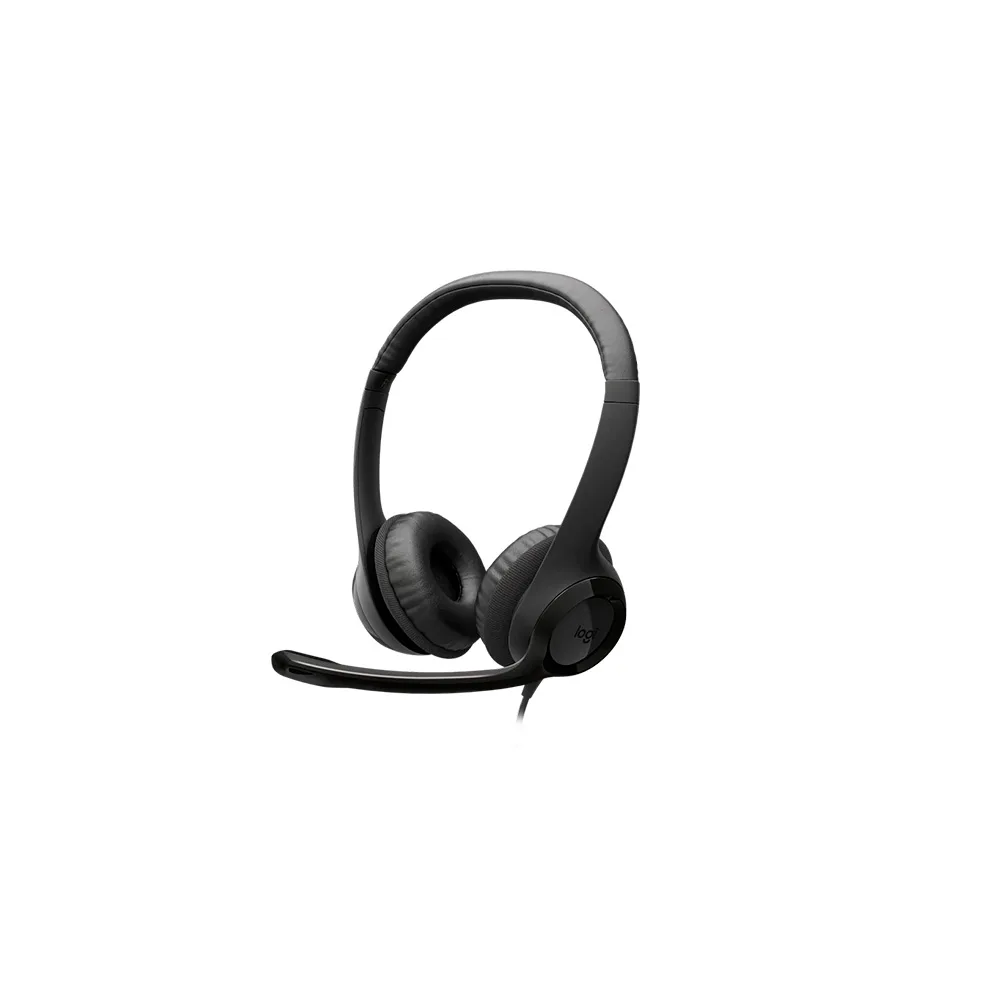 HEADSETS/LOGITECH H390/USB-A/MIC. CANCEL. RUIDO/CABLE 1.9M/100KHZ