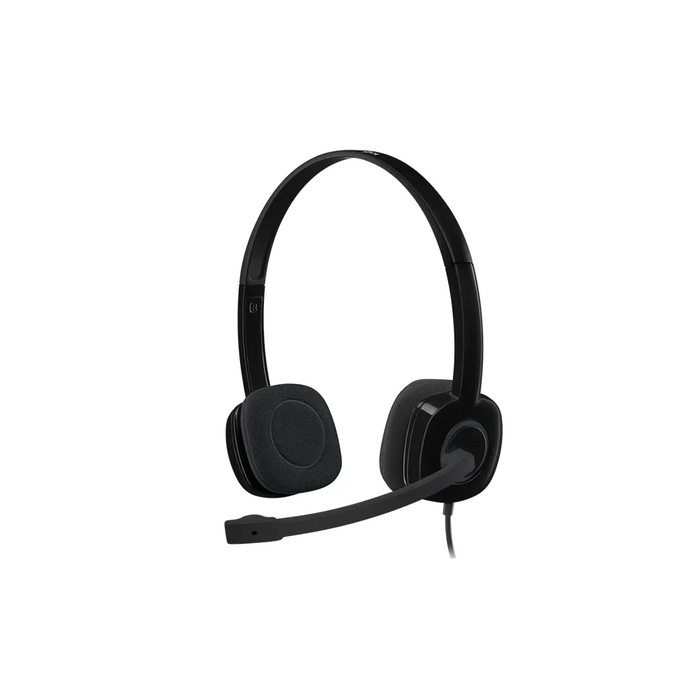 HEADSETS LOGITECH/H151 STEREO/AUX/MIC. UNIDIRECCIONAL/22 OHMIOS/20HZ