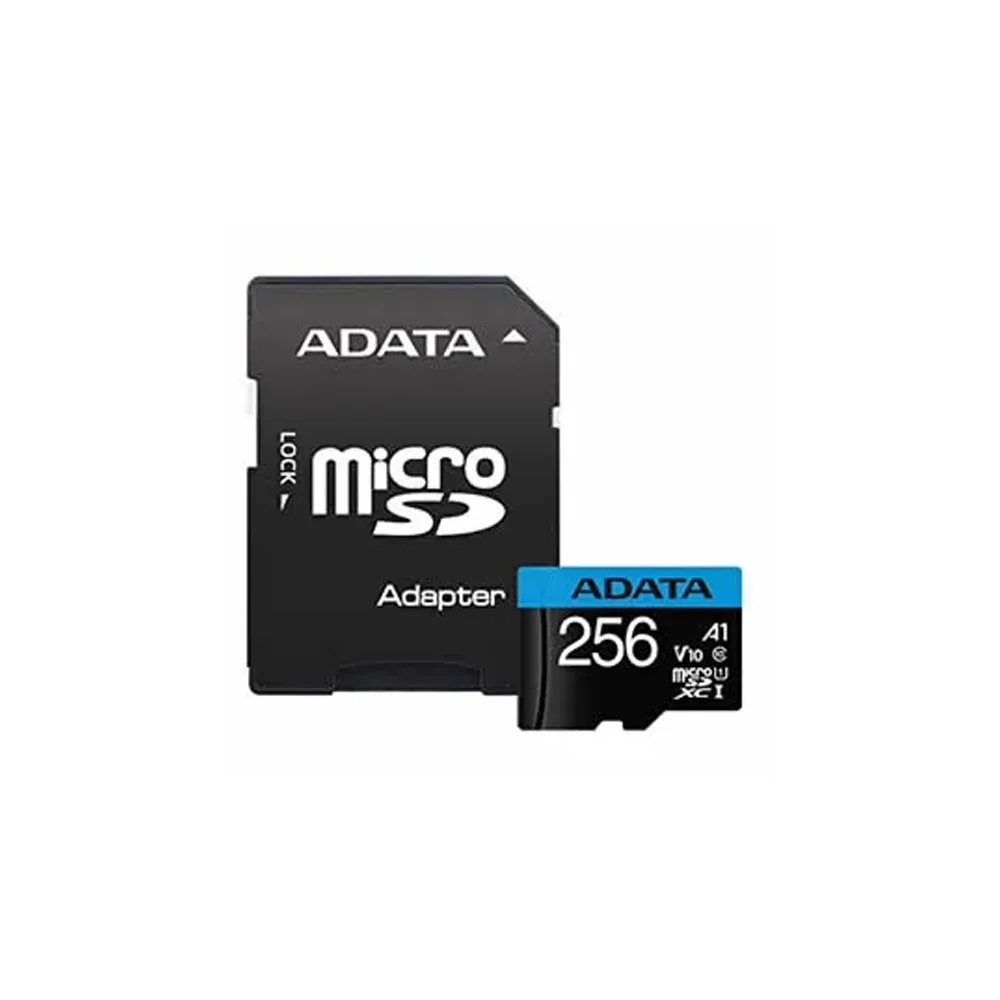 MICRO SDXC ADATA 256GB CON ADAPTADOR, UHS-I CLASS 10, V10, A1 (LECTURA 100MB/S ESCRITURA 25MB/S) 2