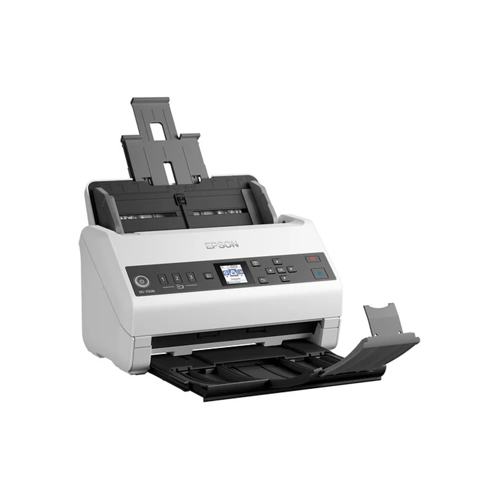 ESCANER EPSON DS-730N 40PPM/80IPM PROTECCION ALIMENTACION AUTOMATICA 100PAG/ RED INDEPENDIENTE 2