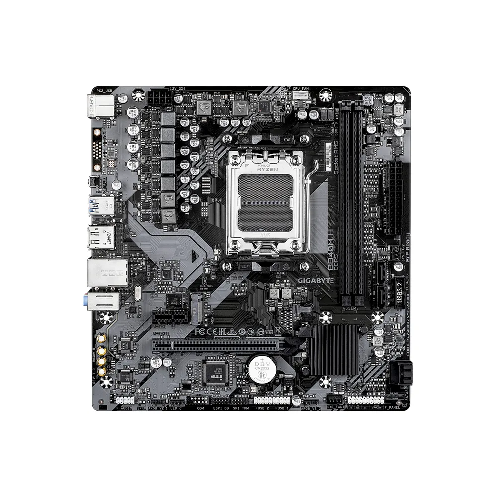 MAINBOARD GIGABYTE/B840MH AM5 DDR5 RYZEN 9000 8000 7000 MICRO ATX