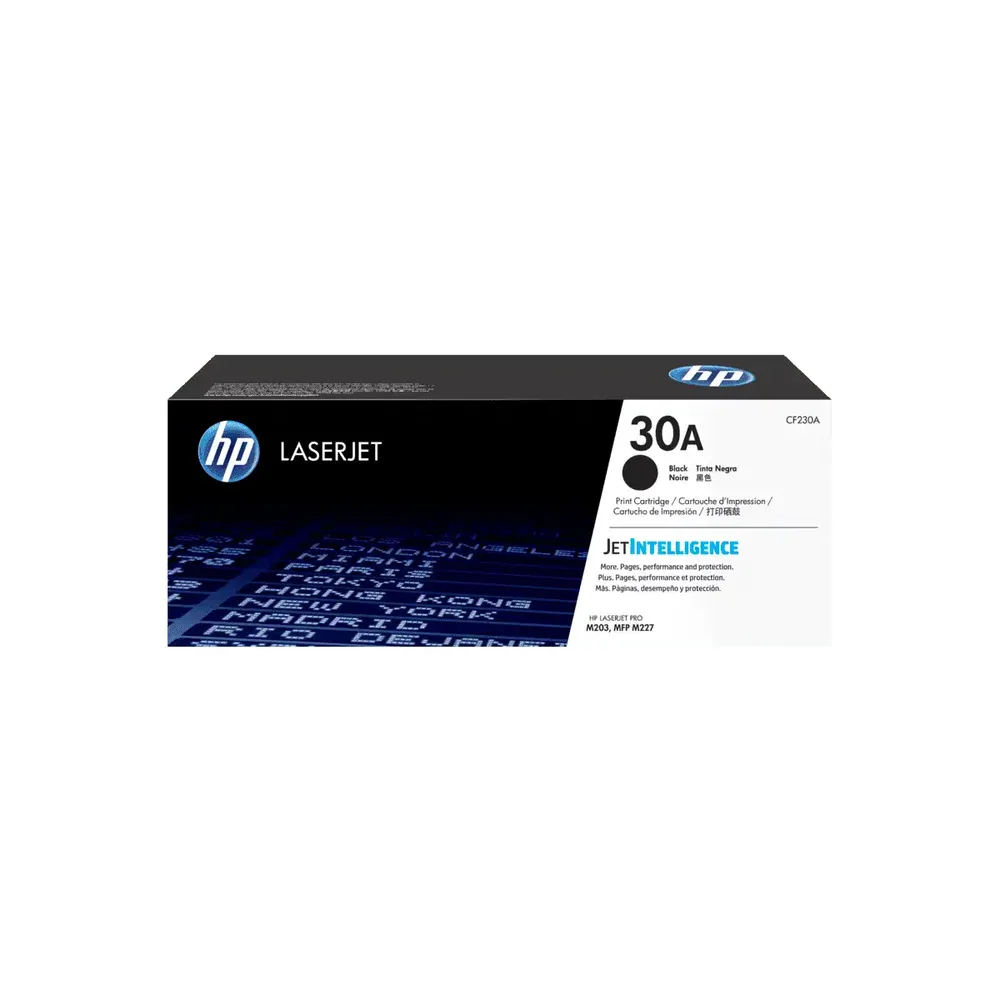 TONER HPINC 30A NEGRO LASERJET 203/227 1600 PAG CF230A 2
