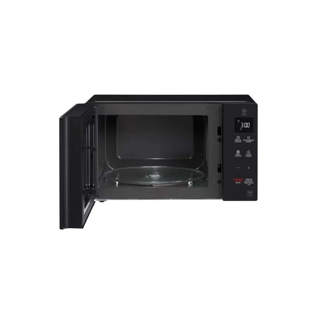 MICROONDAS LG MS1536GIR 42 LITROS NEOCHEF SMART INVERTER EASY CLEAN 1.5PC 1200W NEGRO