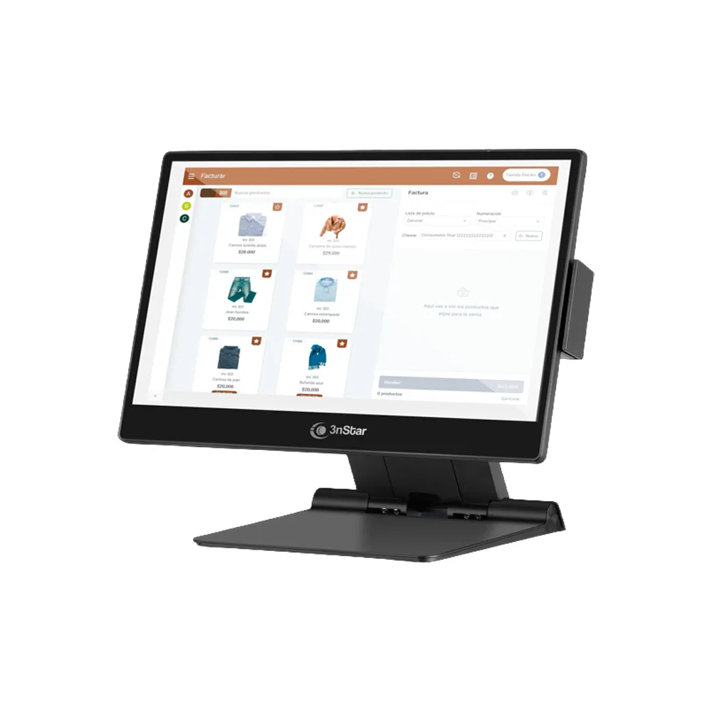 COMPUTADOR 3NSTAR AIO POS P7 I5 12TH GEN 8GB RAM 240GB SSD CAPACITIVE WI-FI BT W11 IOT ENT