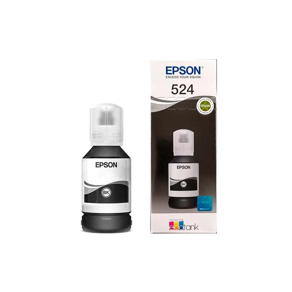 BOTELLA EPSON T524 NEGRO L6580/L15150/L15160 7500 PAGS T524120-AL 2
