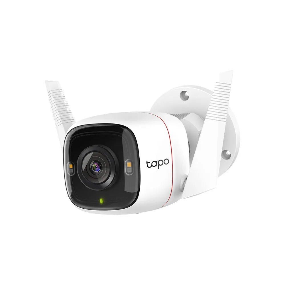 CAMARA TPLINK/TAPO C320WS /EXTERIOR / WIFI /VISION NOCTURNA A COLOR/256GB/ 2K /AUDIO BIDIRECCIONAL 2