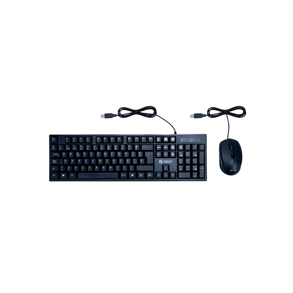 COMBO TEROS/TECLADO Y MOUSE USB /TE-5015S