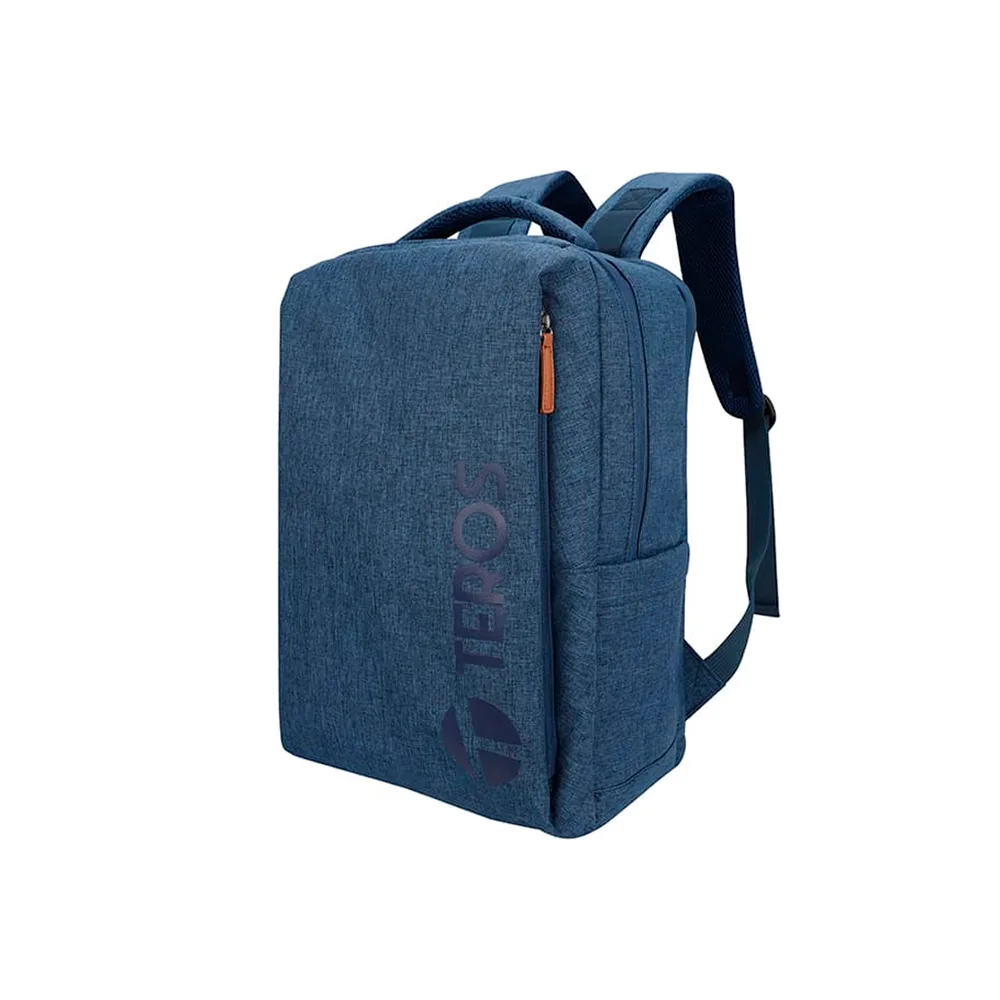 MOCHILA TEROS/TE-9048NV NOTEBOOK HASTA 15.6 /POLIESTER AZUL /INTERIOR AZUL.