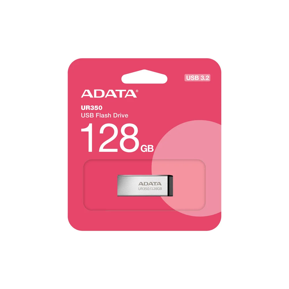 FLASHMEMORY ADATA/UR350 USB FLASH 128GB METAL USB 3.2 GEN1