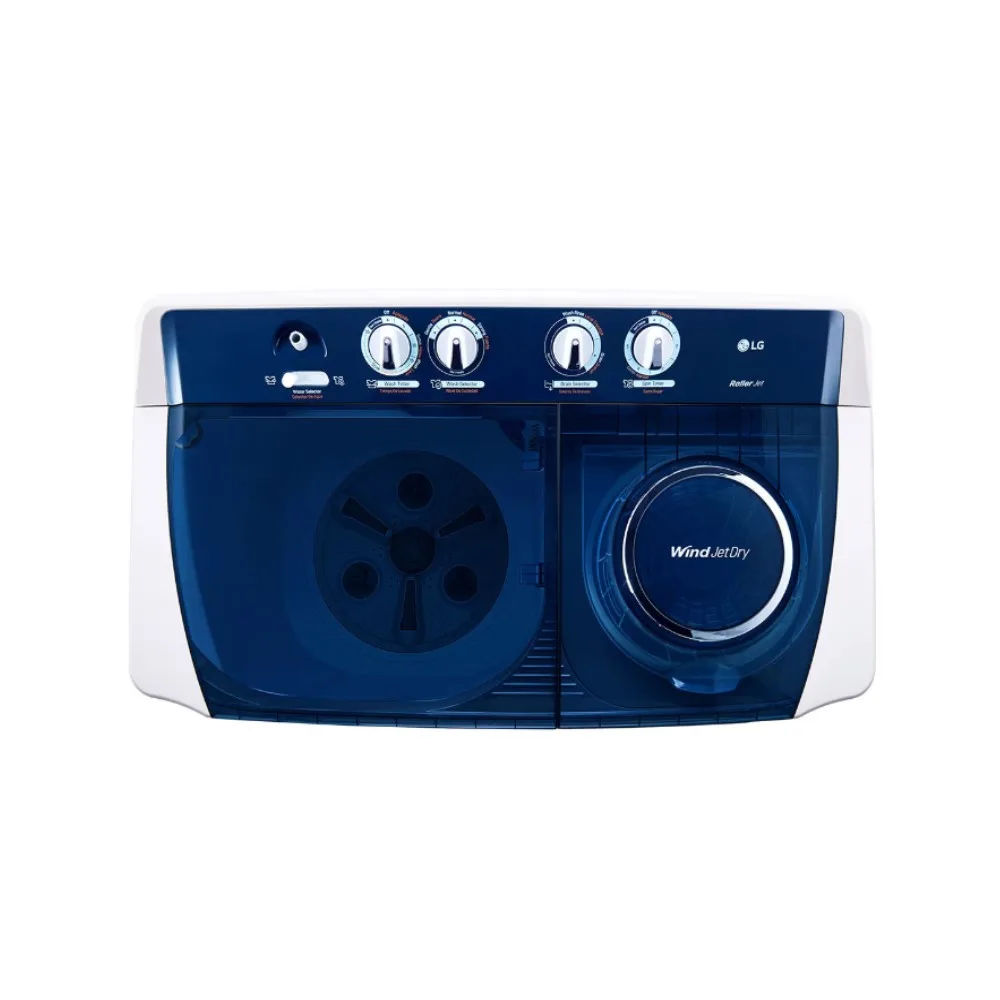 LAVADORA LG WP15WAR 15KG CARGA SUPERIOR DOBLE TINA CON SISTEMA ROLLER JET BLANCA