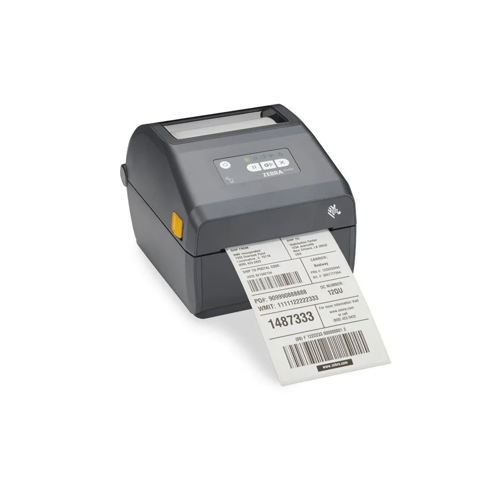IMPRESORA DE ETIQUETAS ZEBRA ZD421 TT ESCRITORIO 74/300M/203 DPI USB,USB HOST ,BTLE5,RED