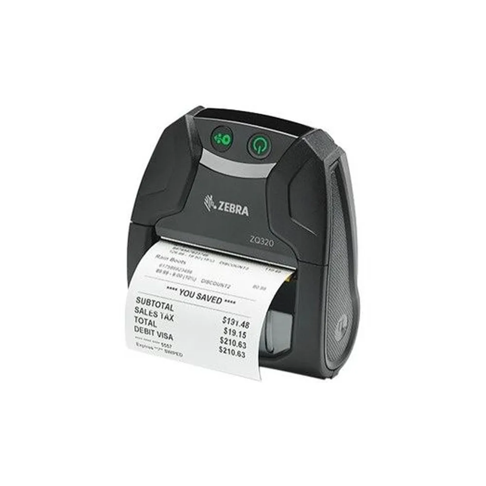 IMPRESORA ZEBRA TD PORTATIL ZQ320, BLUETOOTH,3 PULGADAS OUTDOOR