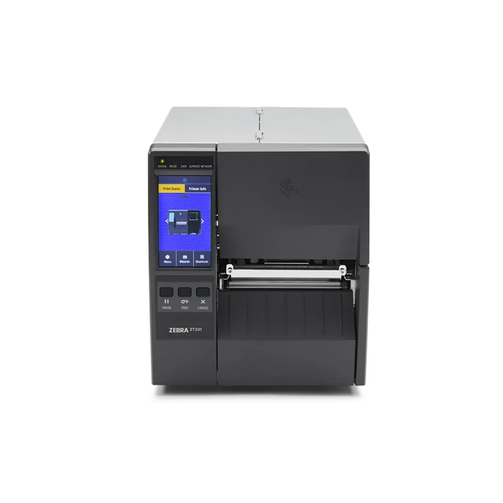 IMPRESORA DE ETIQUETAS ZEBRA ZT231 TT INDUSTRIAL USB ,USB HOST ,SERIAL, RED ,BTLE